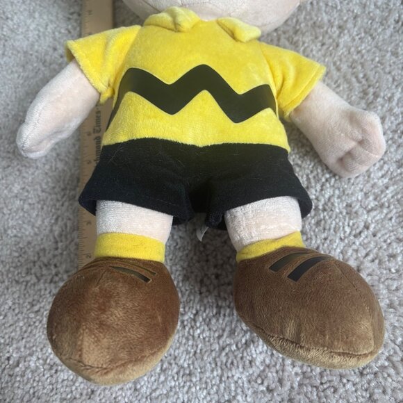 Charlie Brown Plush Doll 14” Kohls Cares Yellow Shirt Soft Stuffed Toy Plush - Picture 4 of 7